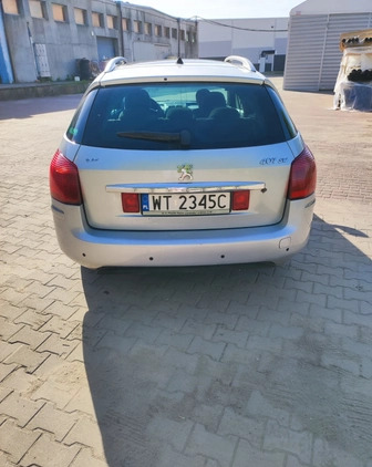 Peugeot 407 cena 4900 przebieg: 285000, rok produkcji 2005 z Warszawa małe 277